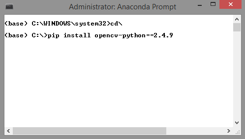 Anaconda pip error